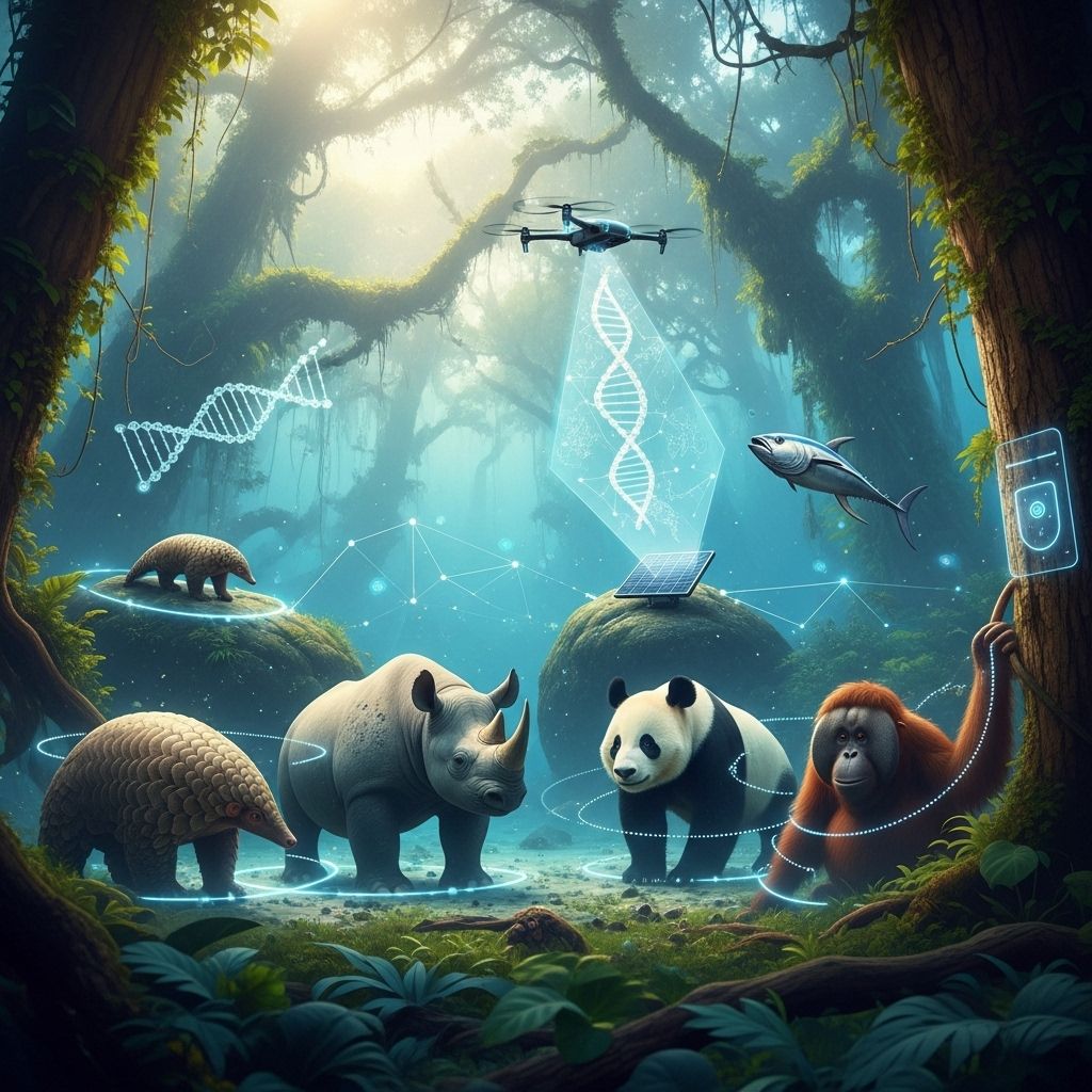 Discover the innovative technologies revolutionizing wildlife conservation and rescuing endangered species from the brink of extinction.