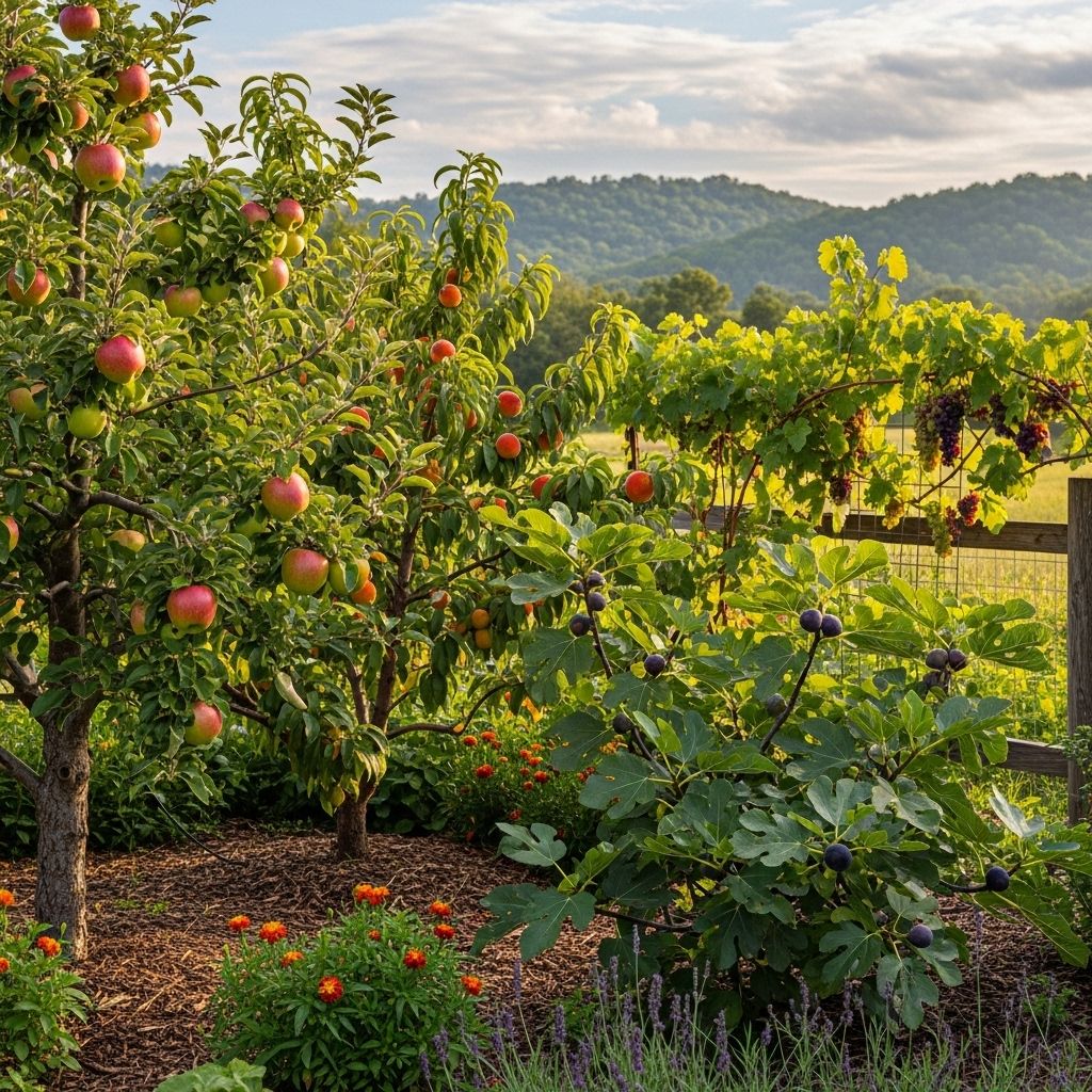 Site selection, soil enrichment, and pruning deliver healthy home orchard yields.