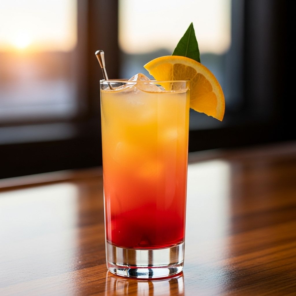 Bright layers of citrus and grenadine turn any gathering into a zesty celebration.