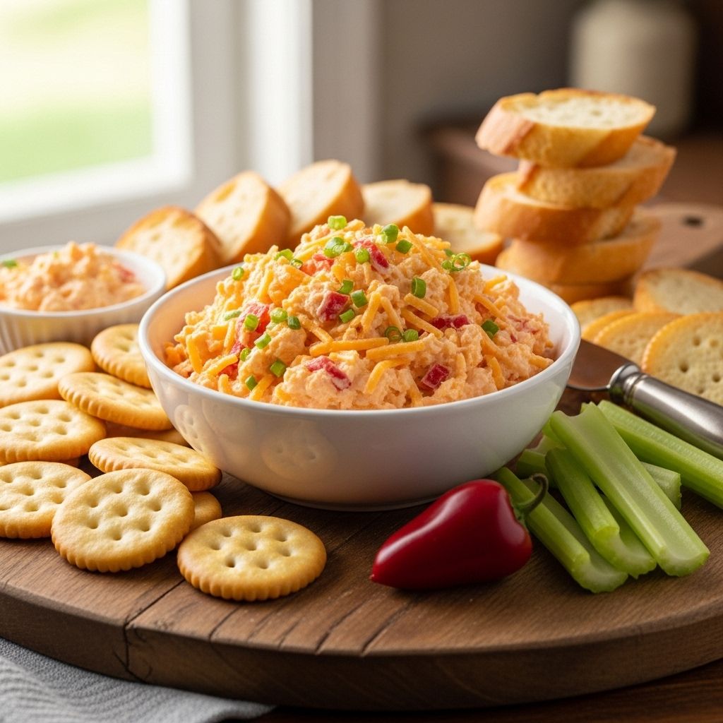 Texas-Style Pimento Cheese: A Bold and Creamy Southern Classic Creamy medley of Monterey Jack and queso fresco laced with chipotle brings a smoky kick.