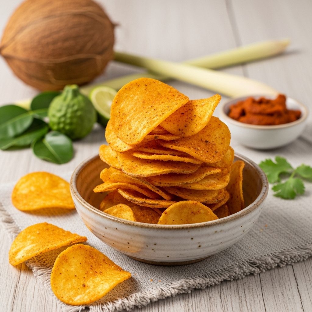 Aromatic spices and toasty flakes transform every bite into a crave-worthy crunchy snack.