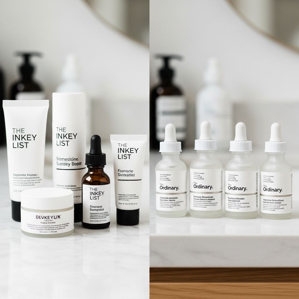 Compare The Inkey List and The Ordinary—two budget-friendly, ingredient-focused skincare brands—for the ultimate guide to effective, affordable routines.