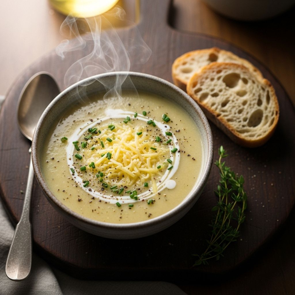 Master simple techniques to turn a rough root into a silky, cheese-infused soup.