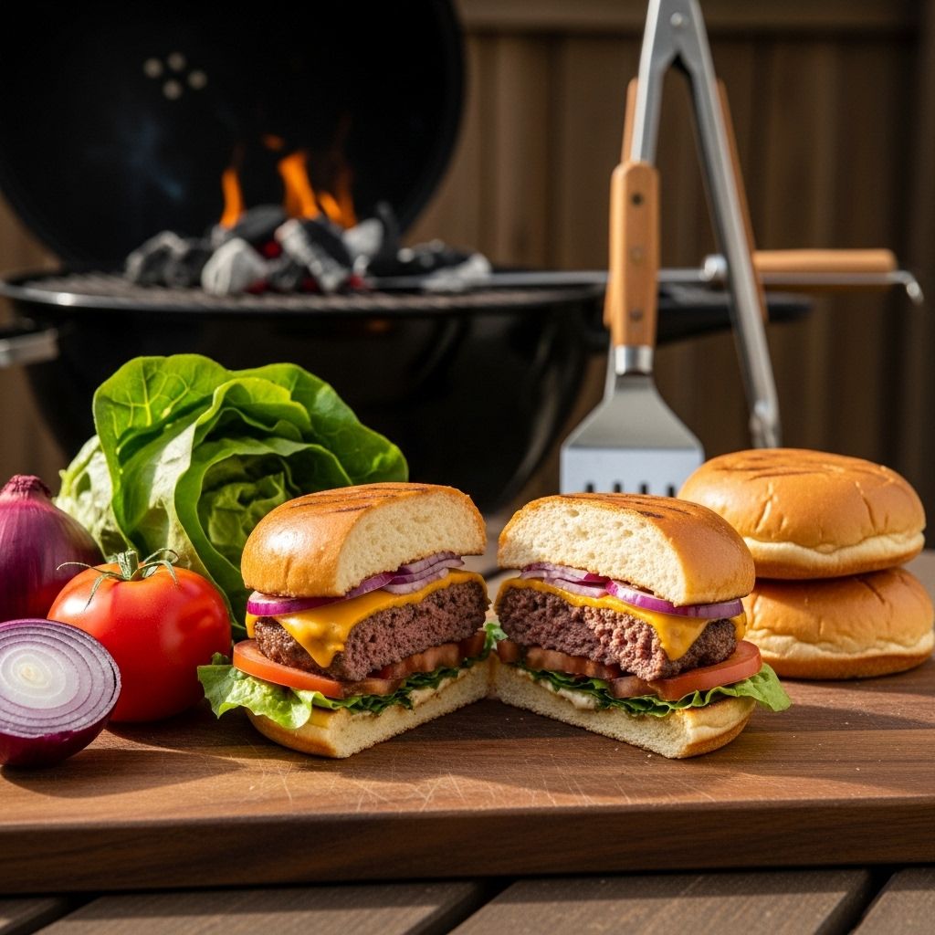 Achieve tender, juicy burgers by mastering blend ratios and searing techniques.
