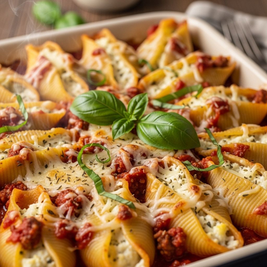 Warm layers of creamy goodness come together in a dinner that feels like home.