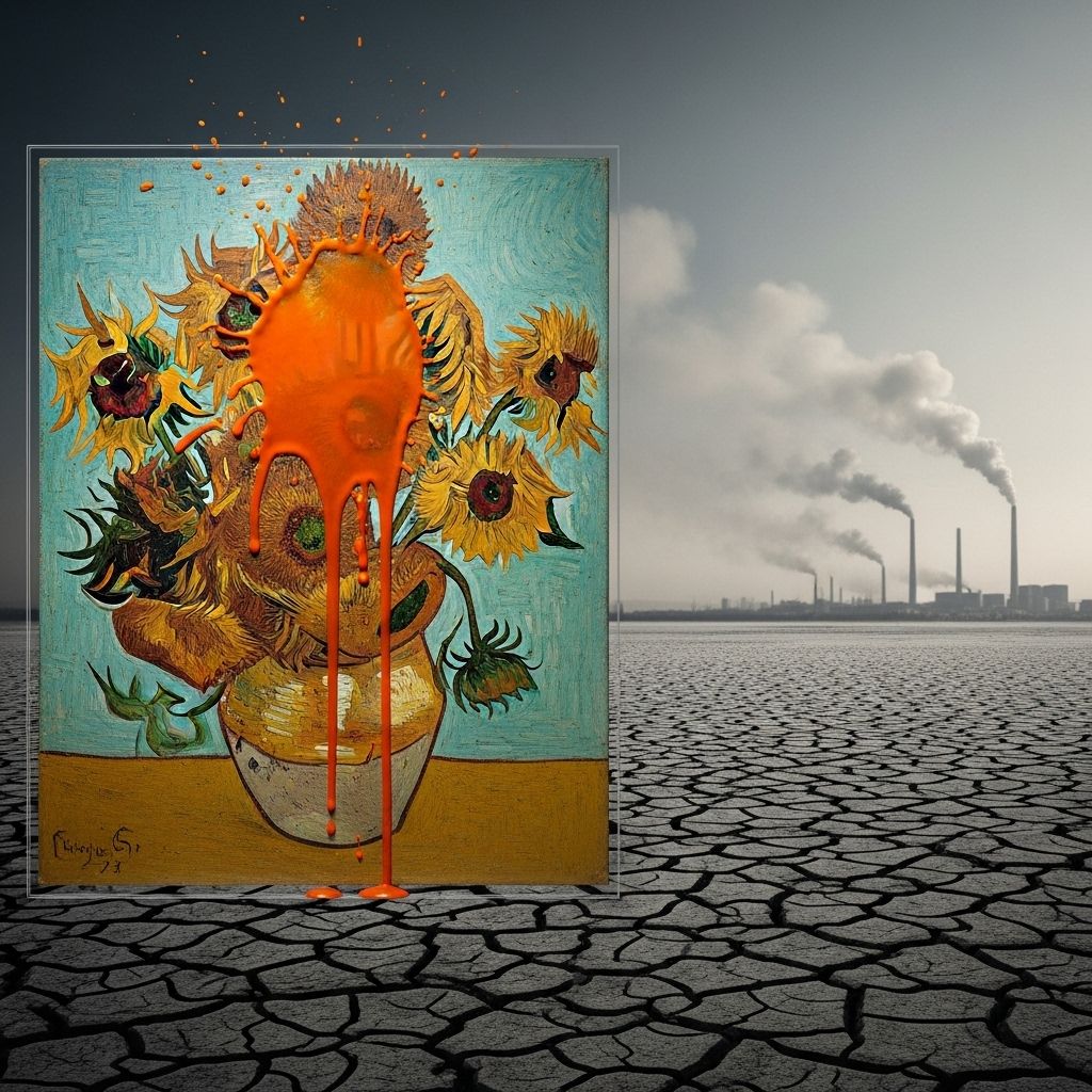 Can Throwing Soup at Art Help the Climate Crisis? Radical activism like soup-throwing sparks debate over the role and impact of disruptive climate protests worldwide.