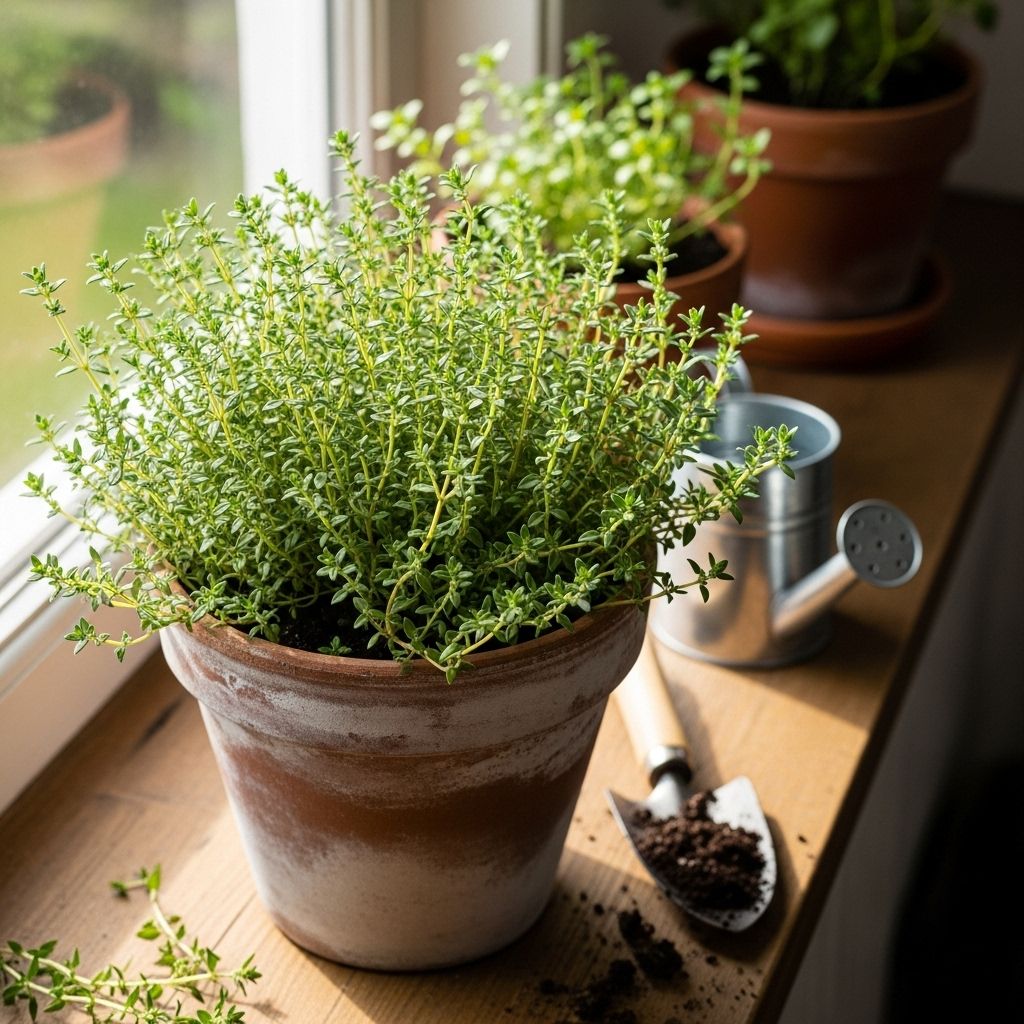 A vibrant herb garden on your patio delivers flavorful leaves with minimal fuss.