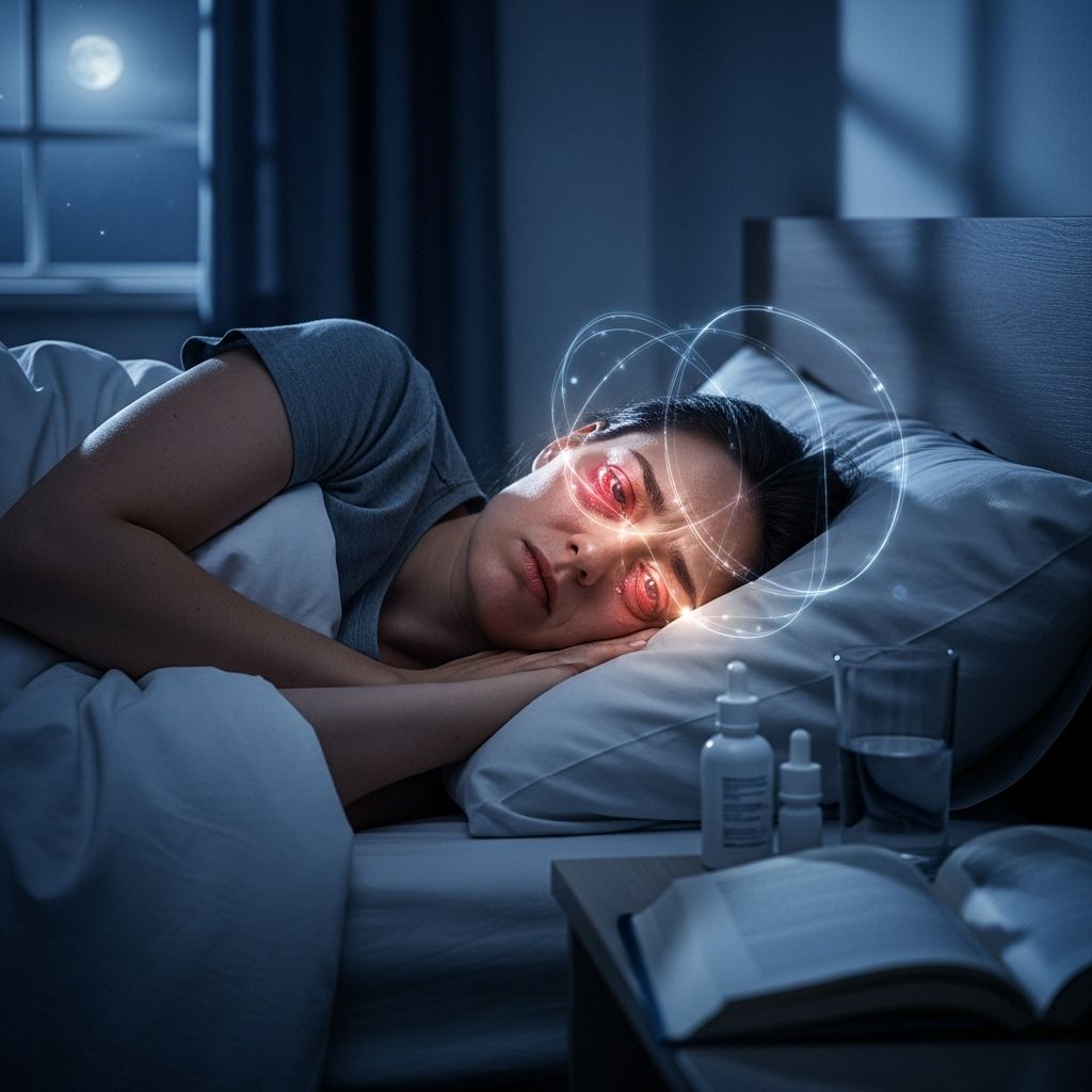 Thyroid eye disease can disrupt sleep through discomfort, anxiety, and vision changes, but targeted management can help you rest easier.