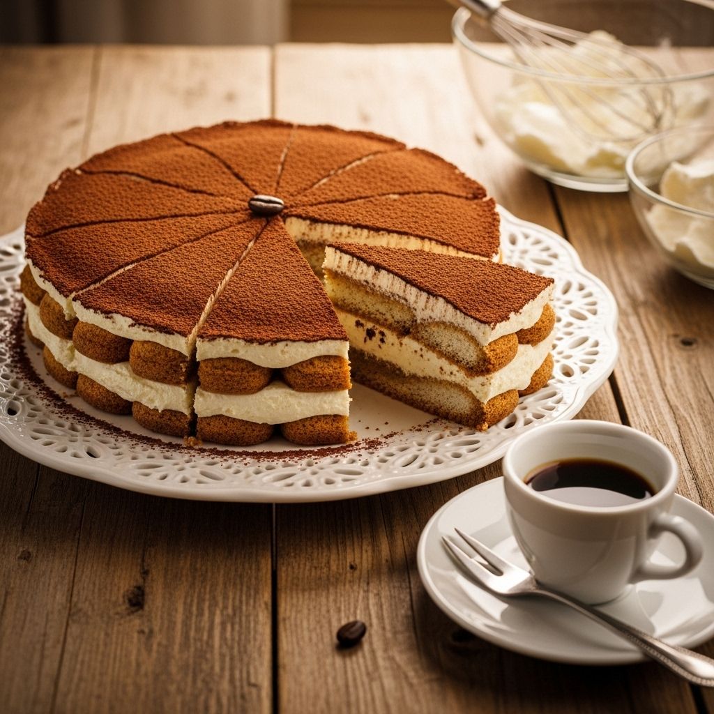 Coffee-soaked sponge and mascarpone frosting come together in a moist treat that wows.
