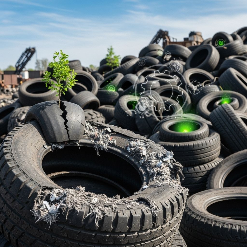 Tire Recycling: Challenges, Solutions, and Environmental Impact Exploring the environmental challenges and innovations in tire recycling, circular materials, and how to reduce tire waste worldwide.