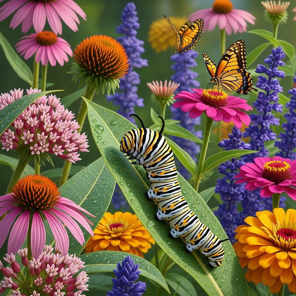 Bringing vibrant butterflies to your garden starts with caring for caterpillars and the native plants they depend on.