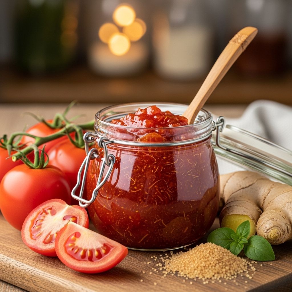 A bold blend of sweet, tangy, and spicy notes elevates meals with homemade flair.