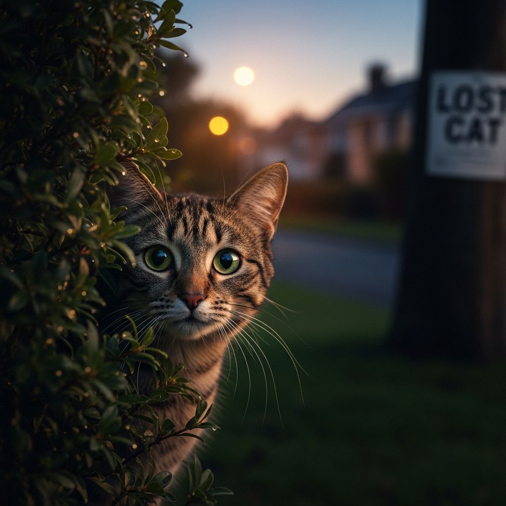 Hands on tactics and support channels ensure your feline friend returns safely home.