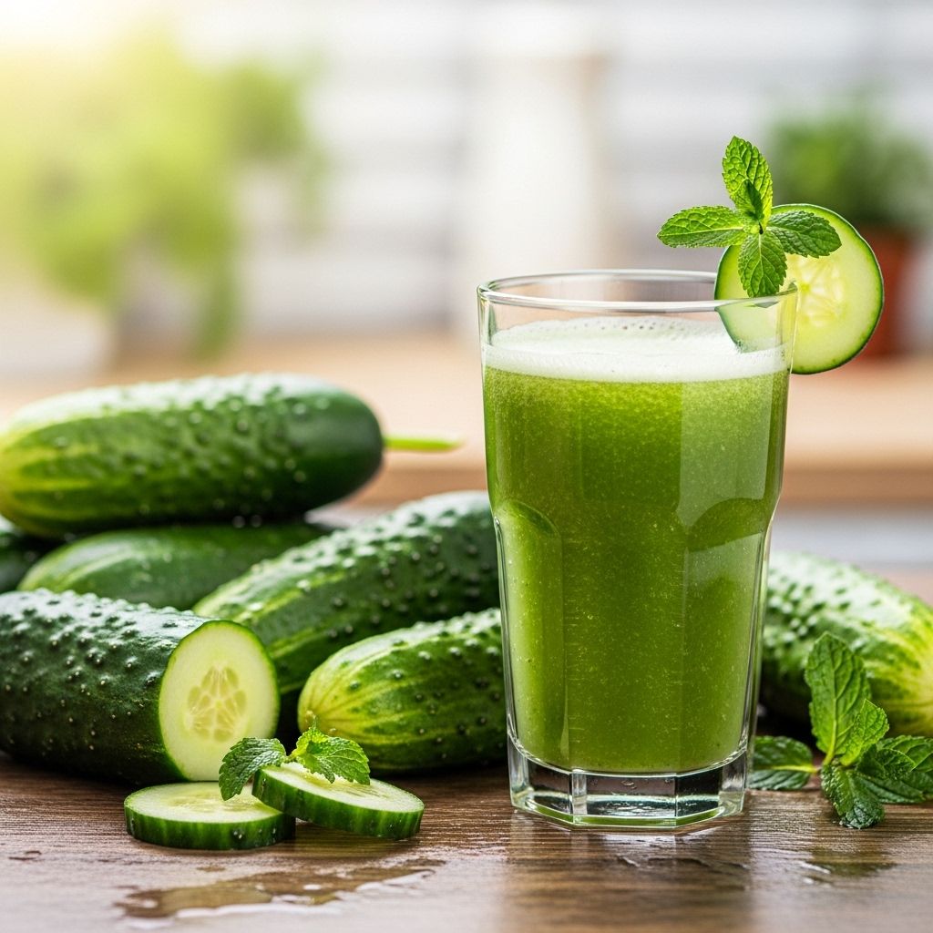 Top 15 Surprising Benefits of Cucumber Juice for Health & Skin Harness nature's hydrating power to soothe inflammation, clear toxins, and uplift vitality.