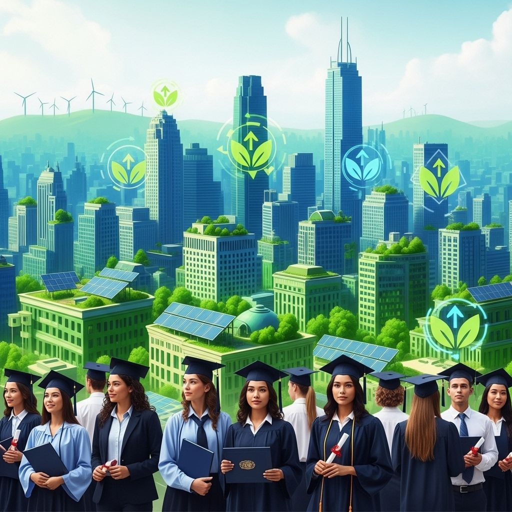 Explore thriving US cities offering abundant green job opportunities and career growth for eco-conscious graduates starting their professional journey.