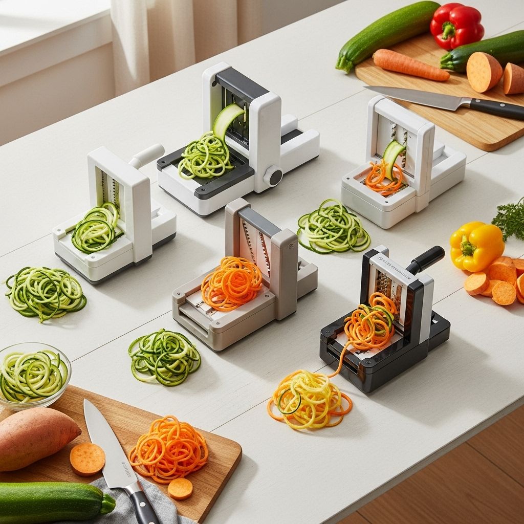 Explore the spiralizers home cooks rave about for making healthy veggie noodles, salads, and creative meals effortlessly.
