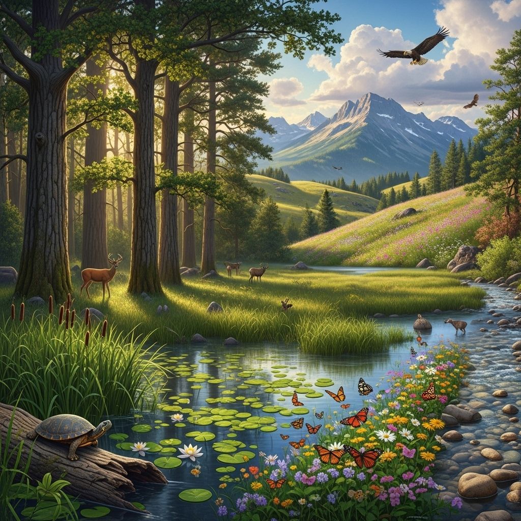 Top U.S. States for Biodiversity: Where Nature Thrives Most Explore America's richest states for natural diversity and discover the ecosystems and species that make them unique.
