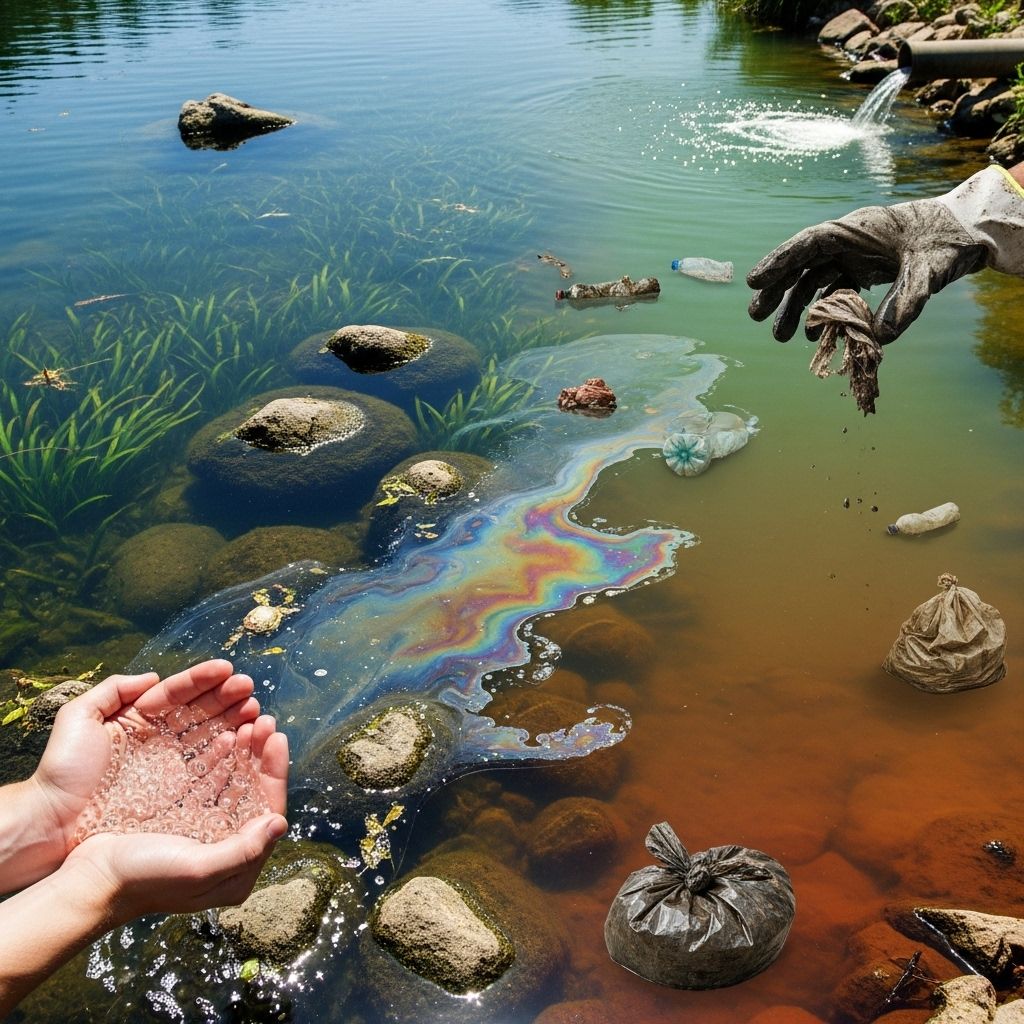 A comprehensive look at the main causes of water pollution and sustainable solutions to safeguard our water sources.