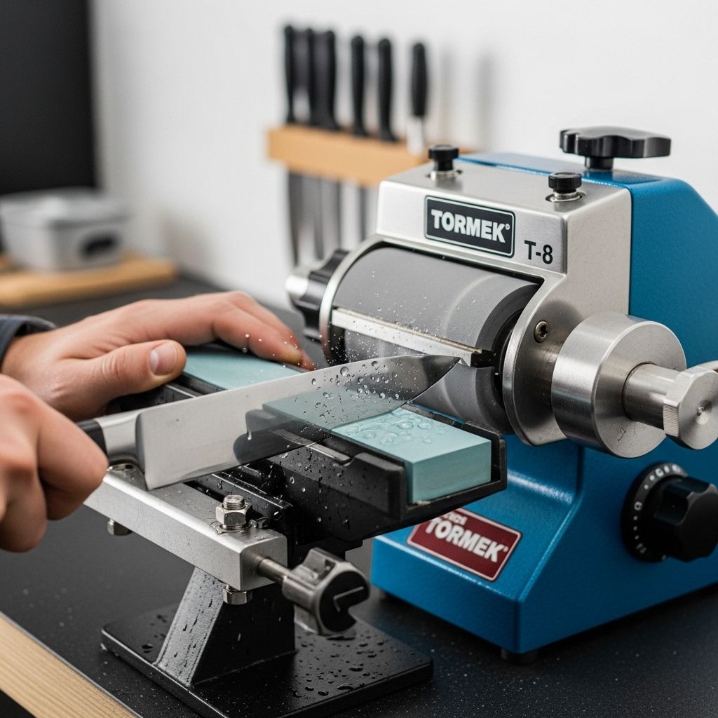 A high-precision system that keeps blades cool and ensures consistent edges every time.