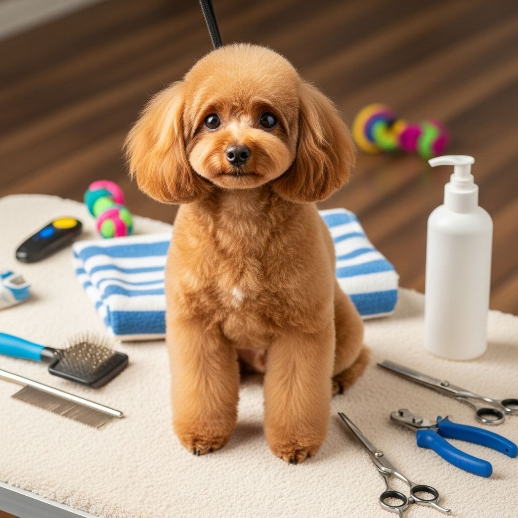 Discover the delightful world of Toy Poodles: intelligent, elegant companions in a pint-sized package