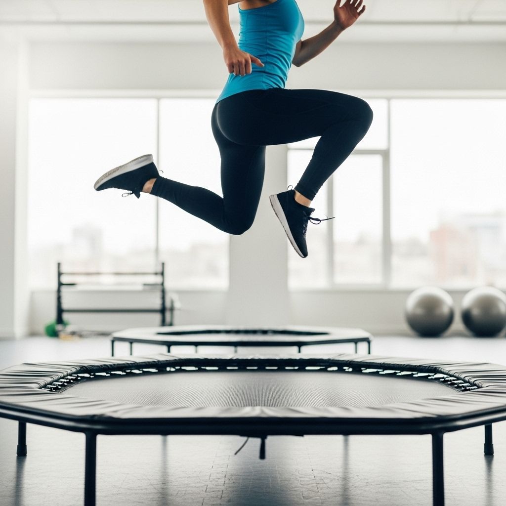 Trampoline Workouts: The Complete Guide to Bouncing Into Fitness Enjoy a playful, low-impact routine that boosts cardio, strength, and balance.