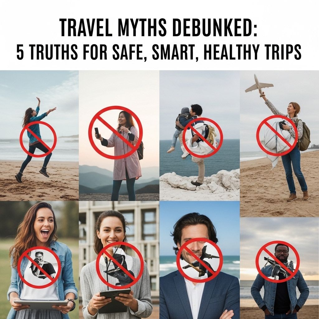 Banish outdated beliefs with actionable advice for smoother, hassle-free journeys.