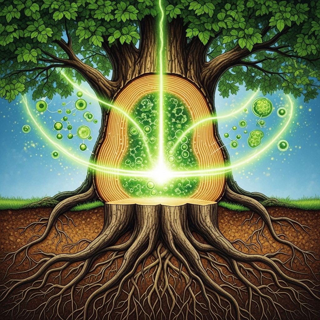 Discover how trees capture sunlight to fuel life, store carbon, and anchor the health of planets and people.