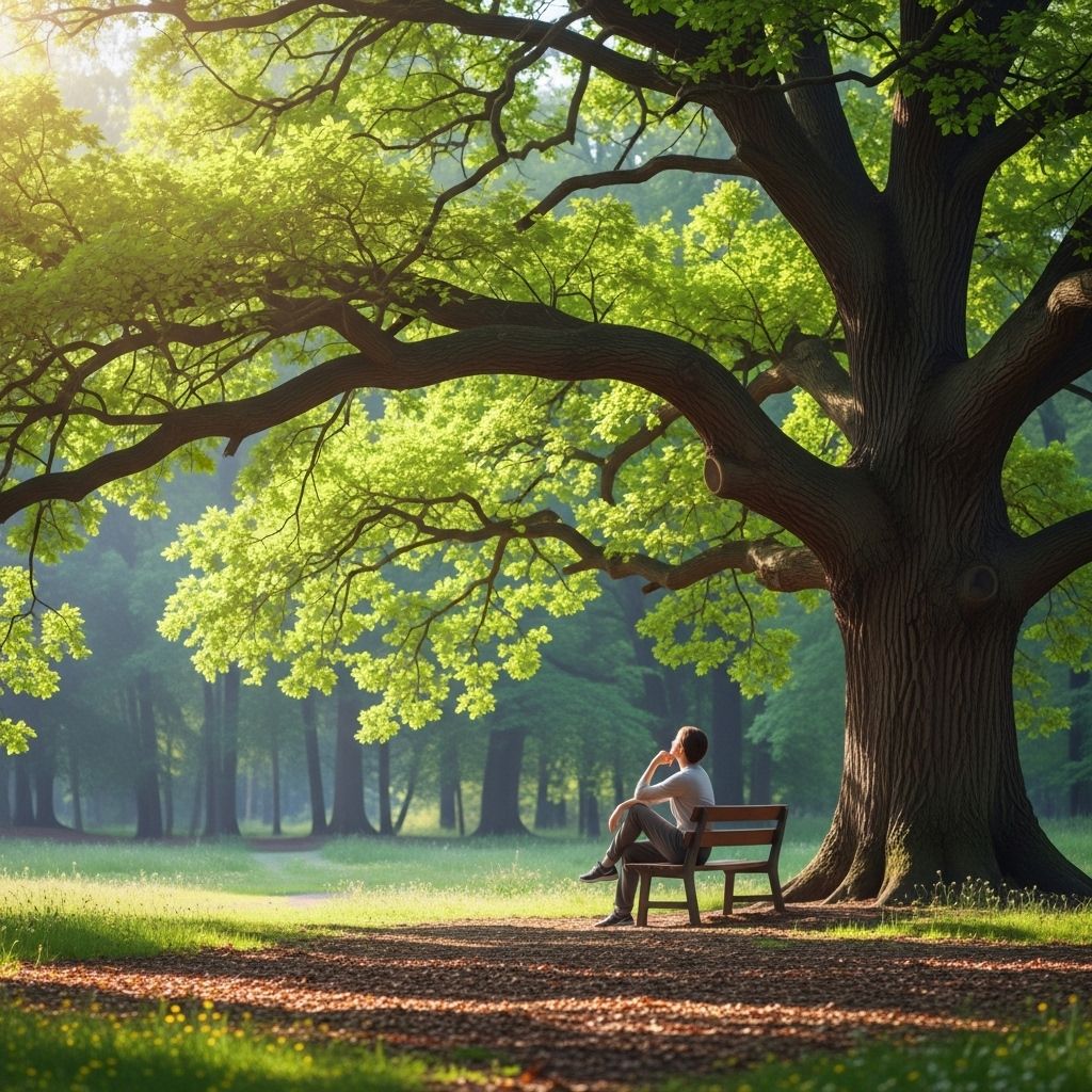 Understanding how trees and green spaces are crucial for our mental wellbeing, stress reduction, and community health.