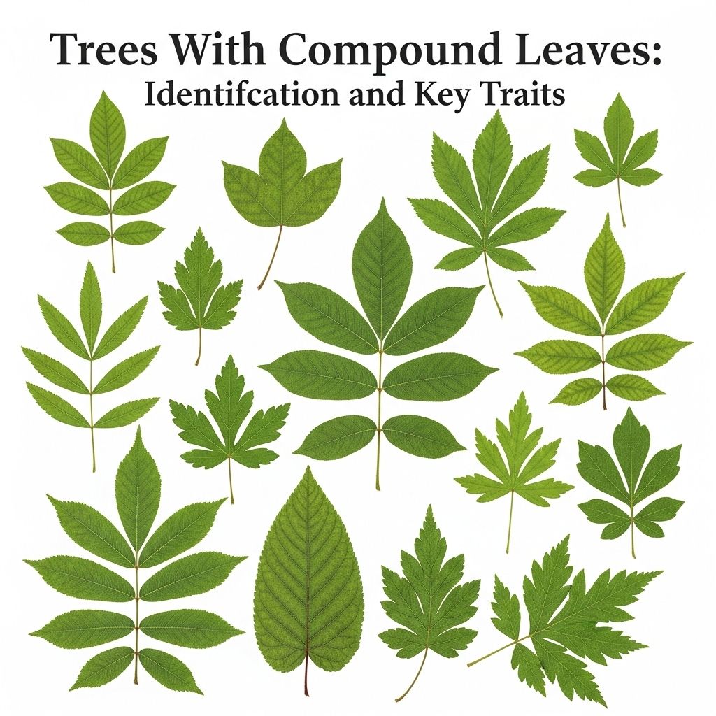 Discover the diverse world of trees with compound leaves and learn how leaf structure aids in tree identification and ecology.