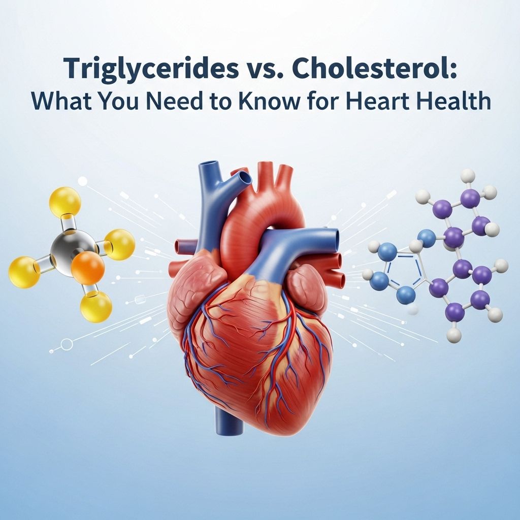 Discover the essential differences, risks, and management strategies for triglycerides and cholesterol to protect your heart health.