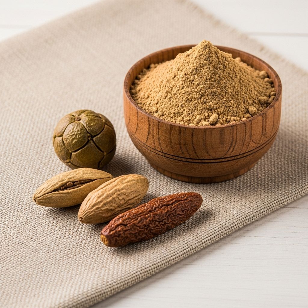 Triphala Churna: Powerful Health Benefits, Uses, and Precautions An ancient herbal blend that nurtures digestion, detoxification, and overall vitality.