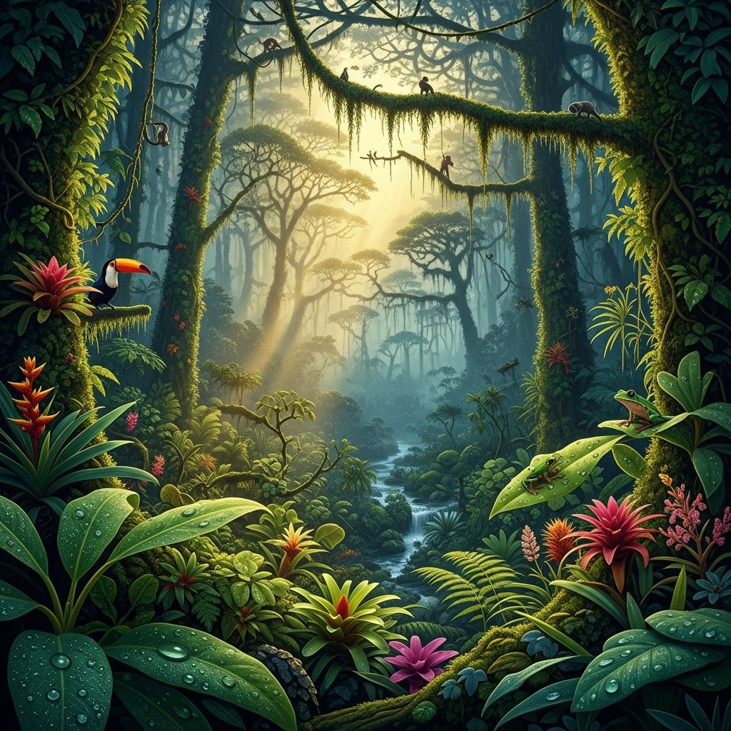 Explore how tropical rainforests sustain incredible biodiversity and why these vital ecosystems face urgent threats today.