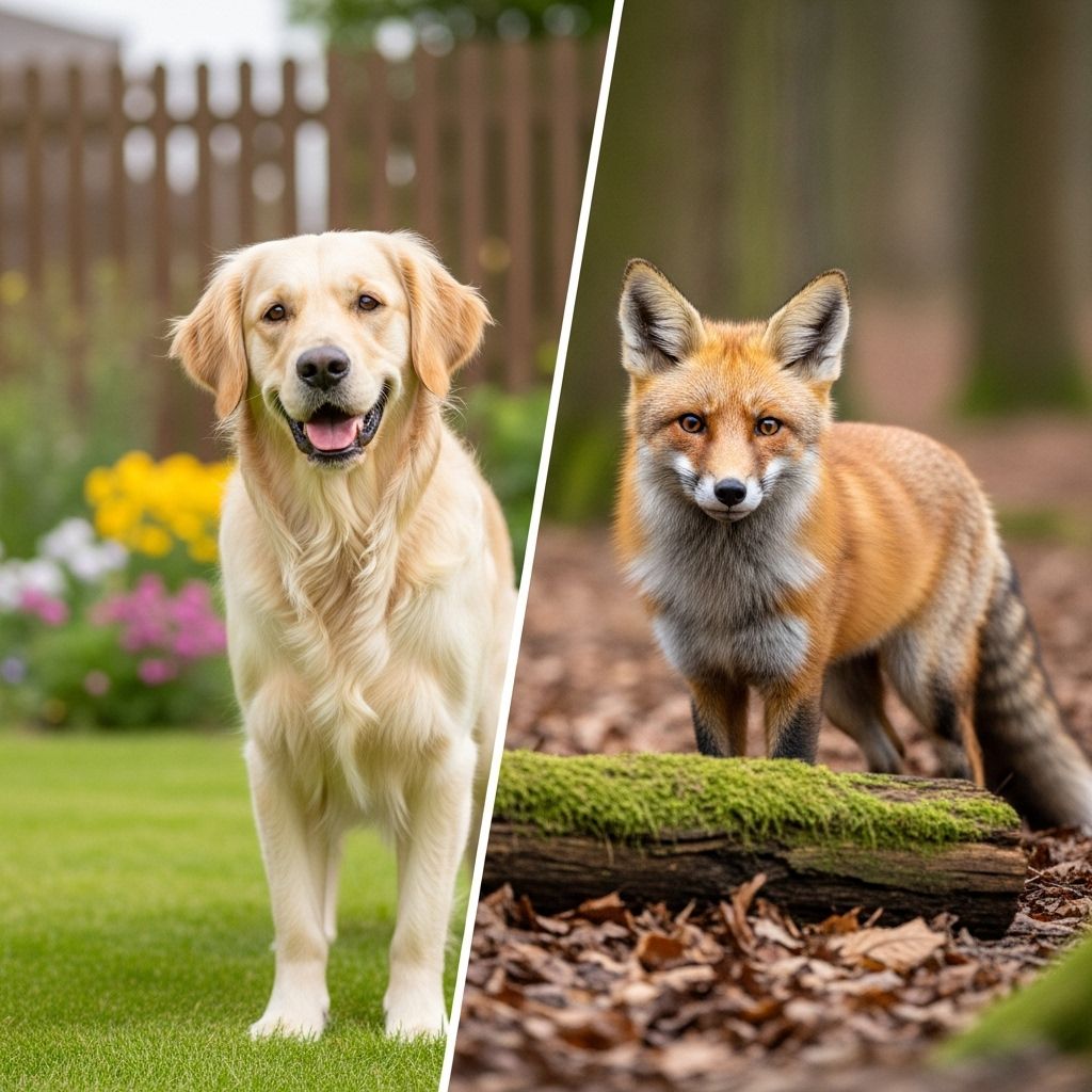 Explore the fascinating contrasts between dogs and foxes, from their biology and behavior to the complexities of fox domestication and the reality of canine-fox interactions.