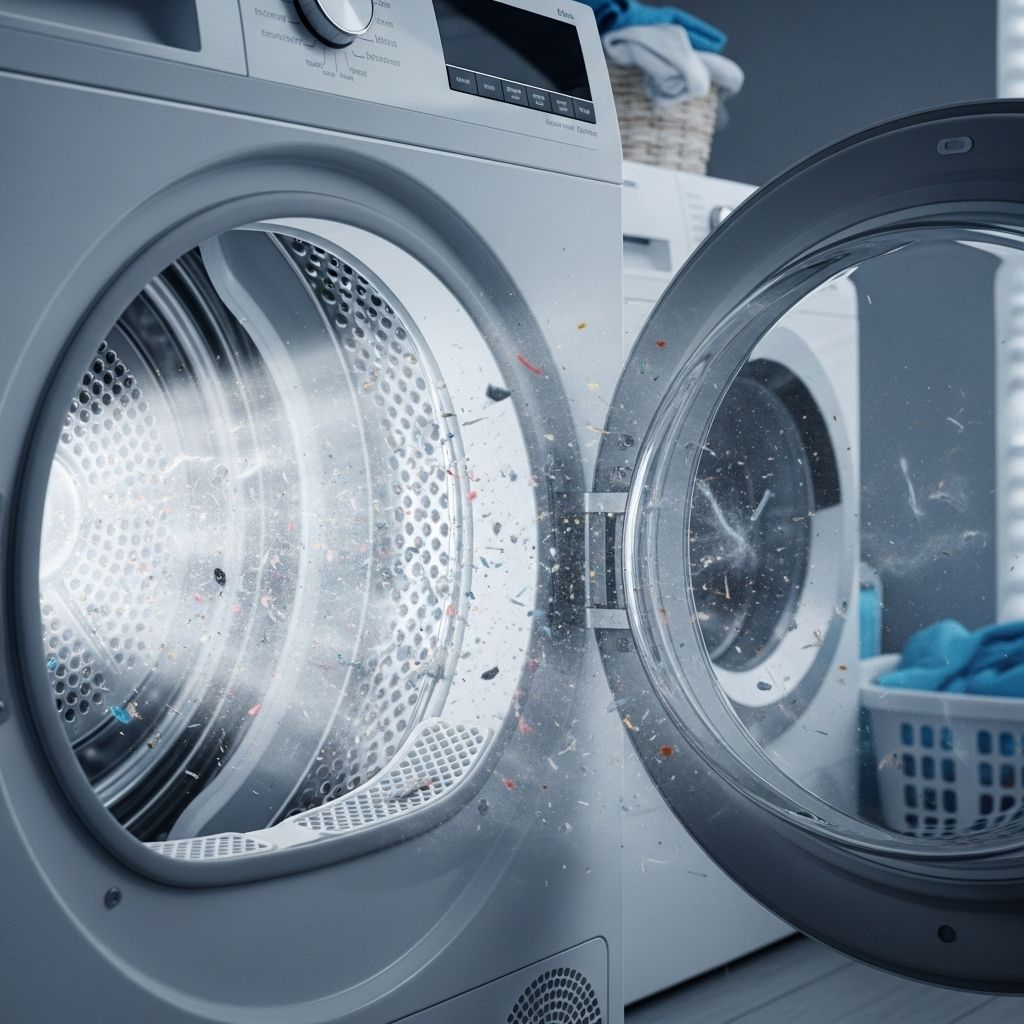 Invisible fibers released by tumble dryers may be polluting your home and the wider environment.