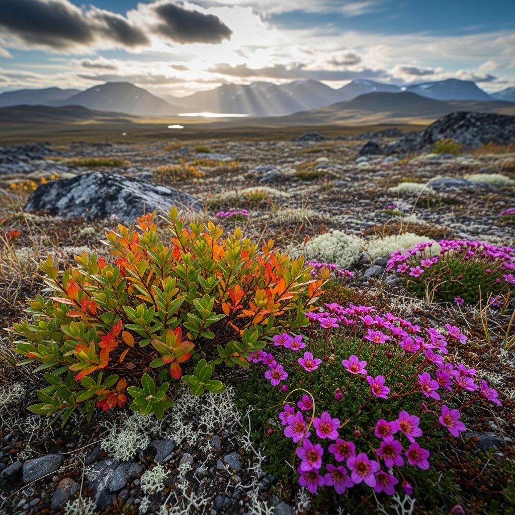 Explore how tundra plants thrive against extreme cold, minimal sunlight, and nutrient-poor soils in the world’s most resilient biome.