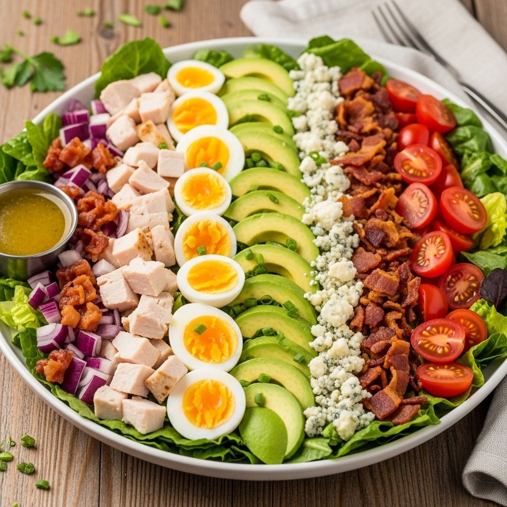 The ultimate Turkey Avocado Cobb Salad: balanced flavors, nourishing nutrition, and quick prep for healthy lunches or dinners.