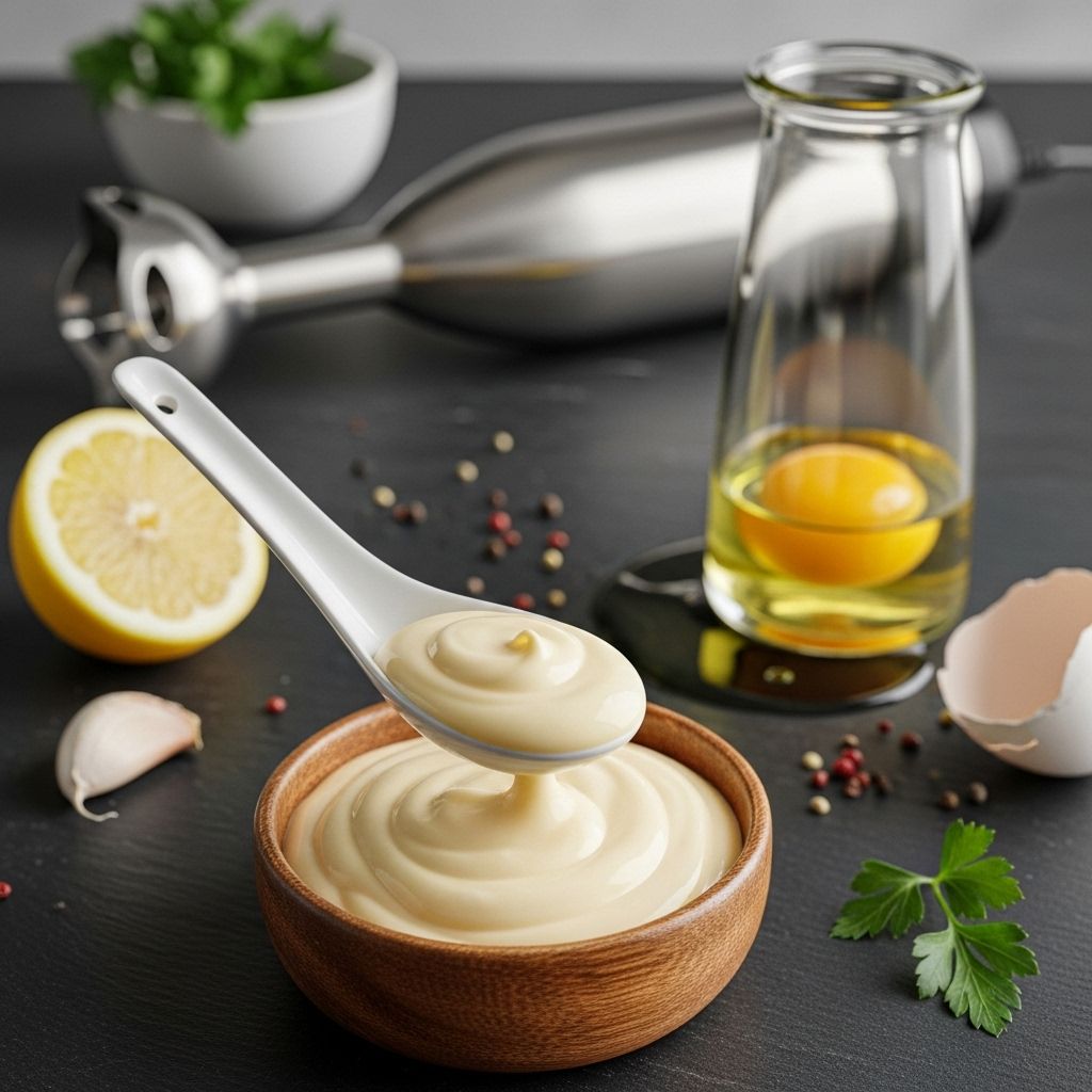A silky emulsion that turns simple ingredients into creamy, flavor-packed spreads.
