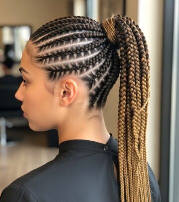 This step-by-step guide will help you create a bold, two-toned stitch ponytail—perfect for stunning impact and everyday wear.