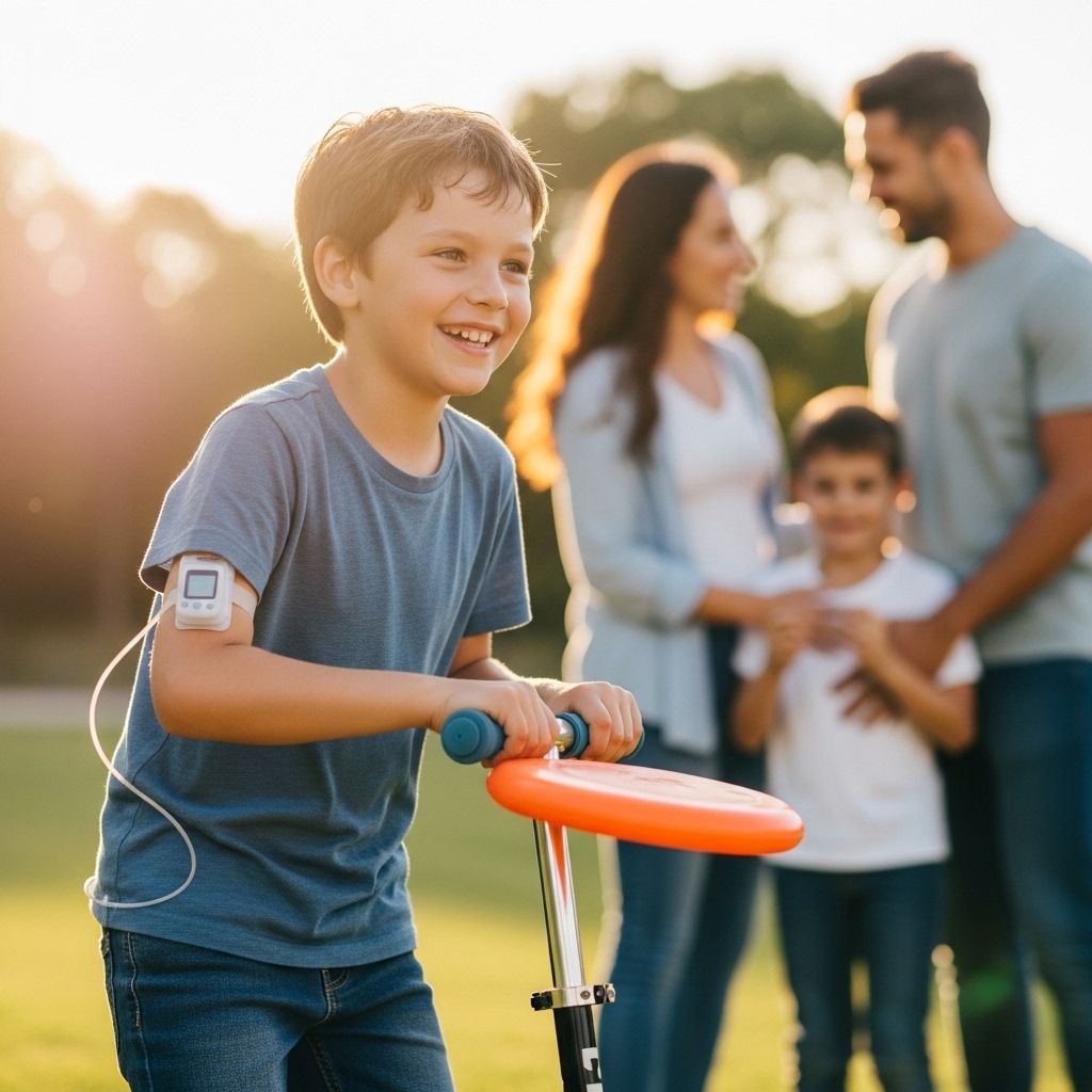 Understanding the symptoms, causes, diagnosis, and lifelong management of type 1 diabetes in children.