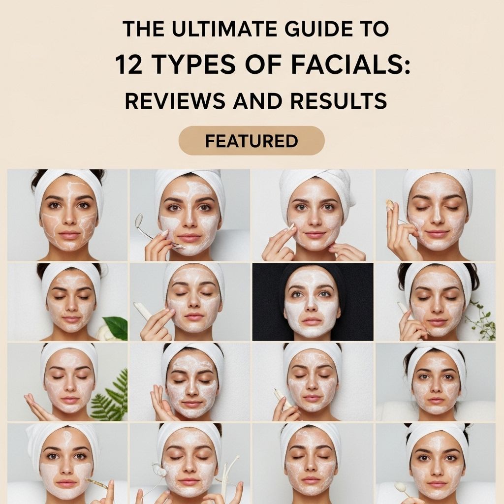 Explore expert reviews and real results for the 12 most popular facial types, from classic spa treatments to high-tech innovations.