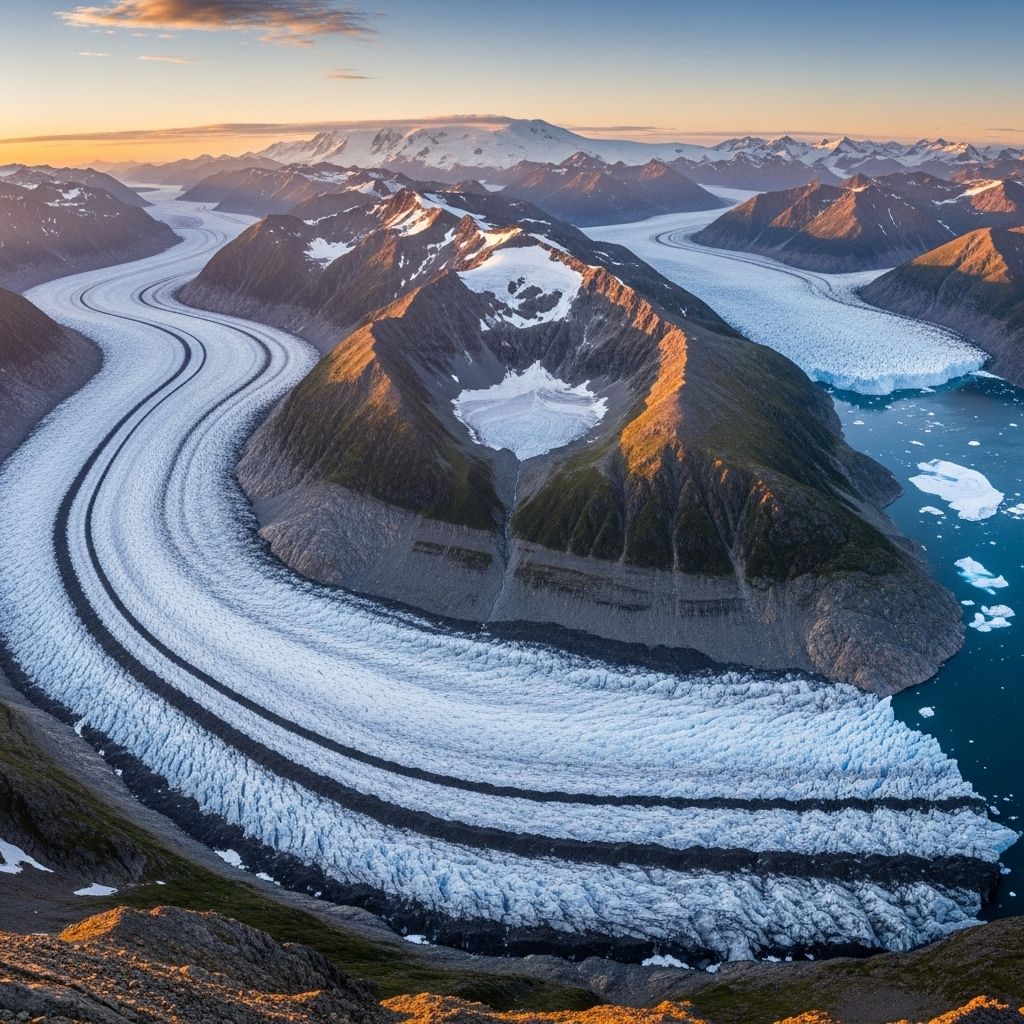 Explore the diverse forms of glaciers, how they shape our landscapes, and their critical environmental roles.