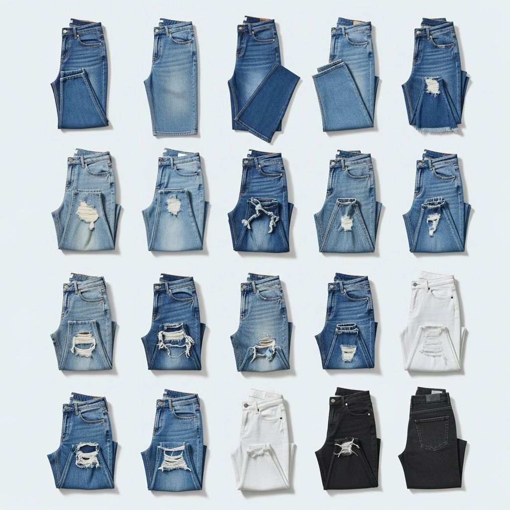 Explore the ultimate guide to 18 types of jeans—fits, features, and styling tips for every body and occasion.