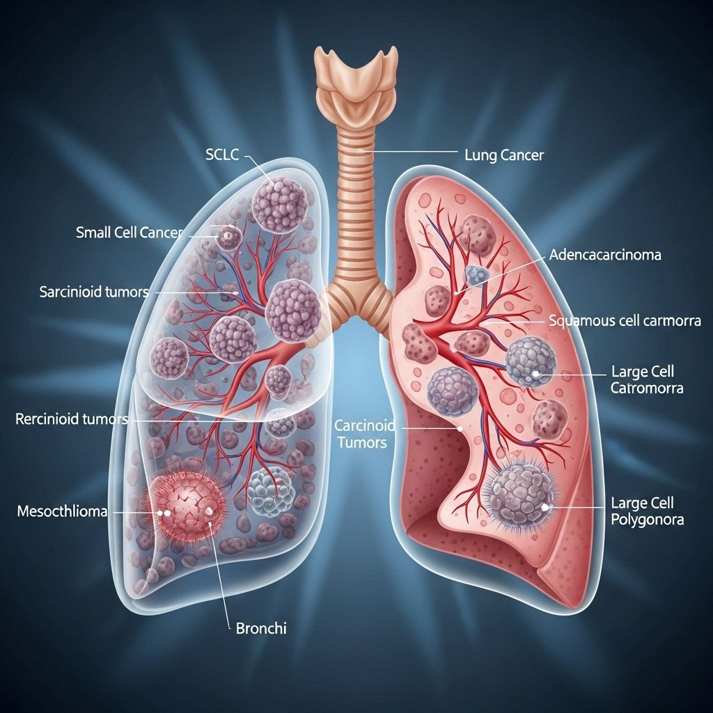 Learn about the diverse types of lung cancer, including common and rare forms, their characteristics, and important diagnostic insights.
