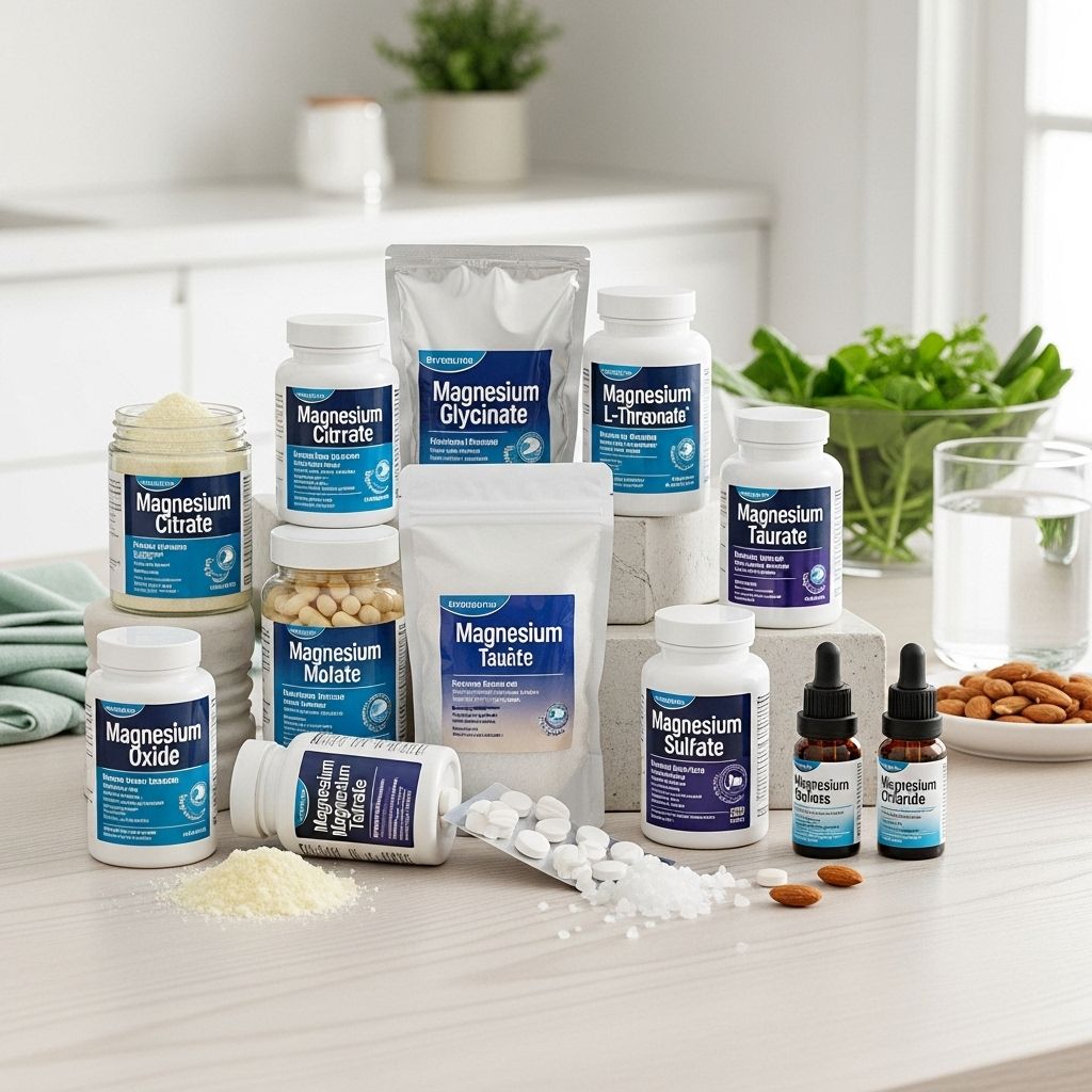 Types of Magnesium: How to Choose the Best Supplement for Your Needs Evaluate each magnesium type by absorption, uses, and mildness to deliver health benefits.