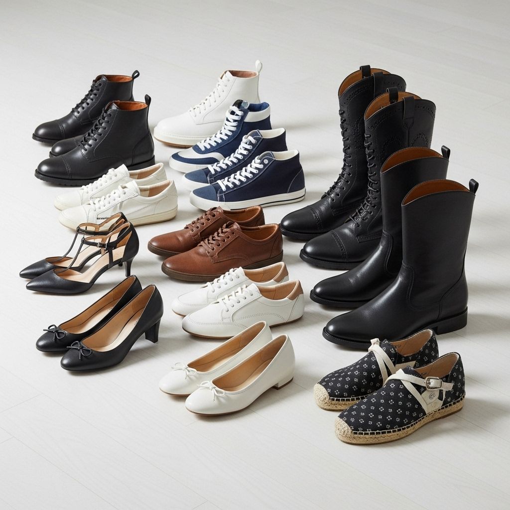 From ballet flats to knee-high boots, get to know all the shoe styles and what sets them apart—your comprehensive resource for footwear fashion.