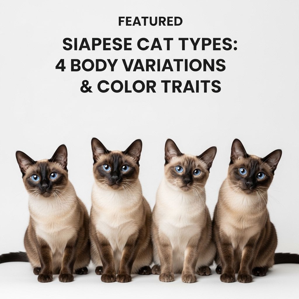 Discover the elegant world of Siamese cats with their distinctive pointed coats and captivating personalities