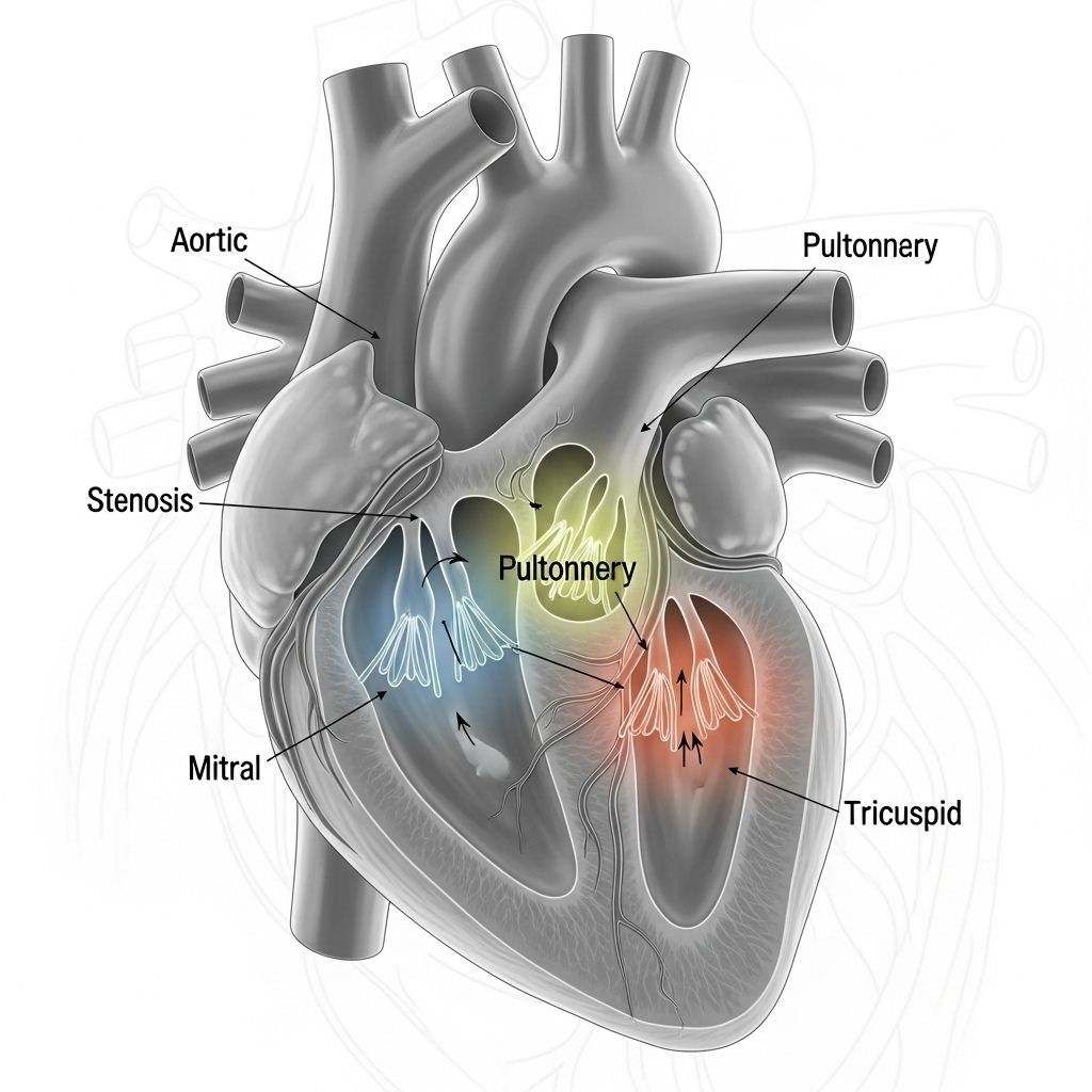 Comprehensive guide to valvular heart disease: covering causes, types, symptoms, treatment, and prevention.