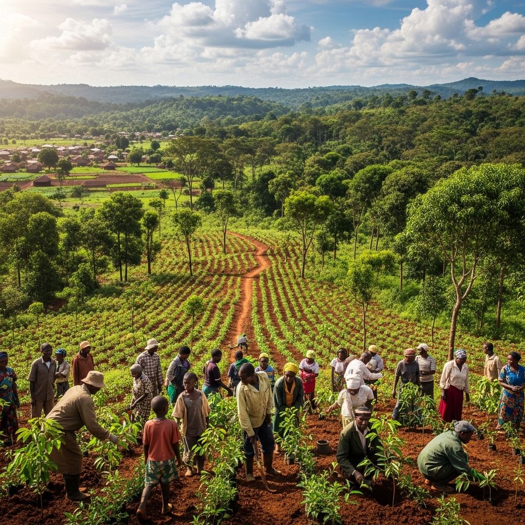 Uganda’s Ambitious 3 Million Tree Mission: Restoring Forests & Communities Uganda is planting 3 million native trees to restore biodiversity, rebuild habitats, and strengthen community livelihoods across the Albertine Rift region.