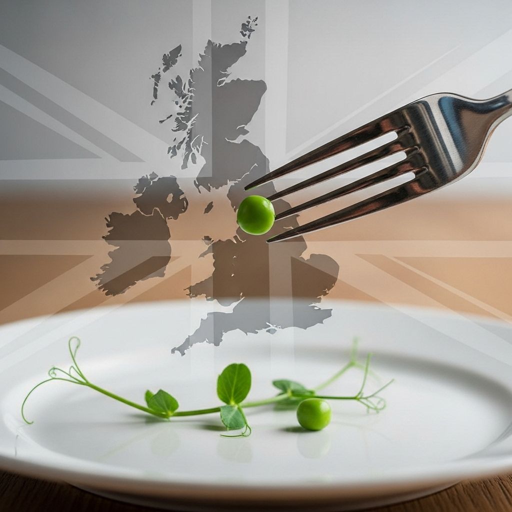 The UK aims for a 30% meat reduction by 2032 to combat climate change, support health, and ensure a sustainable food future.