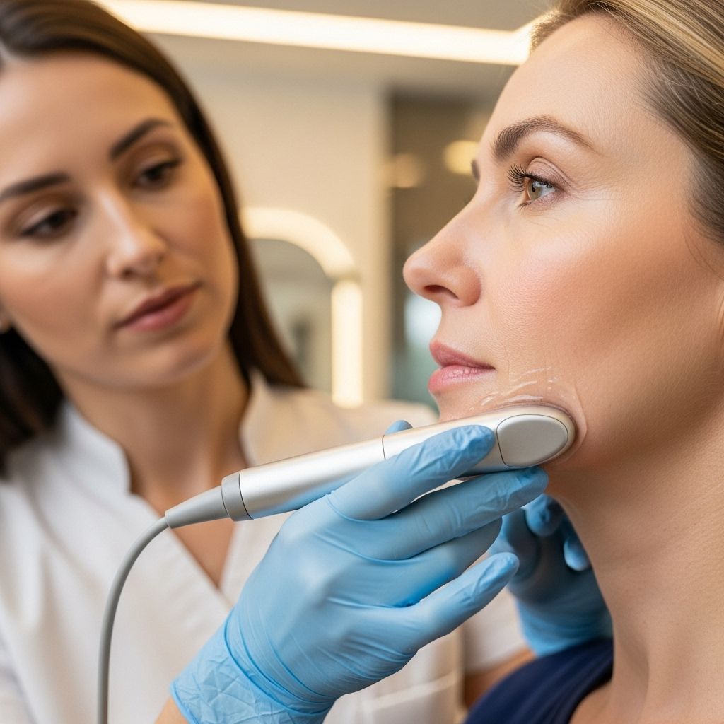 A comprehensive look at Ultherapy: real results, expectations, benefits, risks, cost, and expert insights into this non-invasive skin tightening treatment.